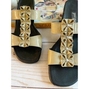 Paul Green Vintage Rosette Slides